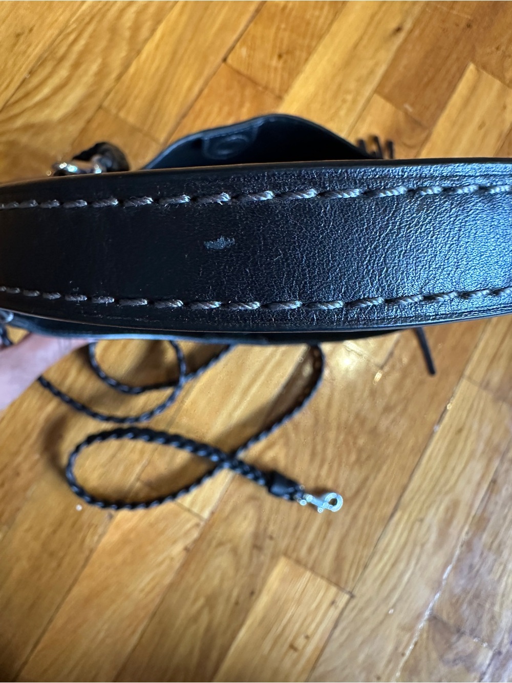 Coach Black Brooklyn 23 Shoulder Bag with Fringe Tassels Brand New w/Tags - Picture 11 of 16